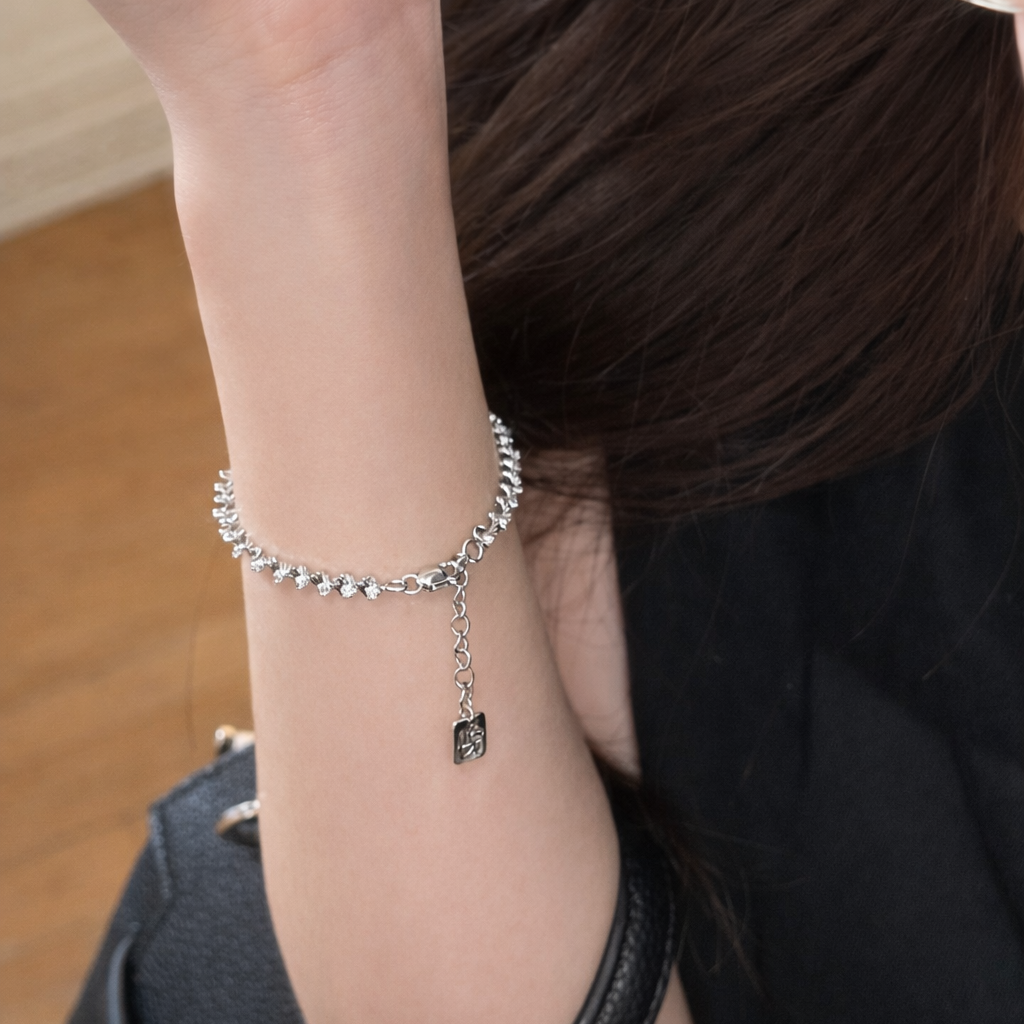 AG Collective Jewelry – Stardust Ripple Bracelet (Gold / Silver)