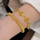 AG Collective Jewelry – Golden Wave Bangle