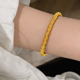 AG Collective Jewelry – Golden Wave Bangle