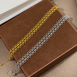 AG Collective Jewelry – Infinity Lace Bracelet (Gold / Silver)