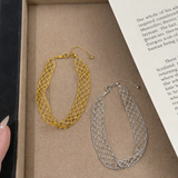 AG Collective Jewelry – Ethereal Mesh Bracelet (Gold / Silver)