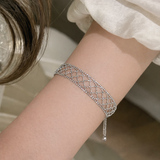 AG Collective Jewelry – Ethereal Mesh Bracelet (Gold / Silver)