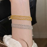 AG Collective Jewelry – Ethereal Mesh Bracelet (Gold / Silver)