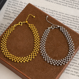 AG Collective Jewelry – Lattice Luxe Bracelet (Gold / Silver)