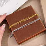 AG Collective Jewelry – Lattice Luxe Bracelet (Gold / Silver)