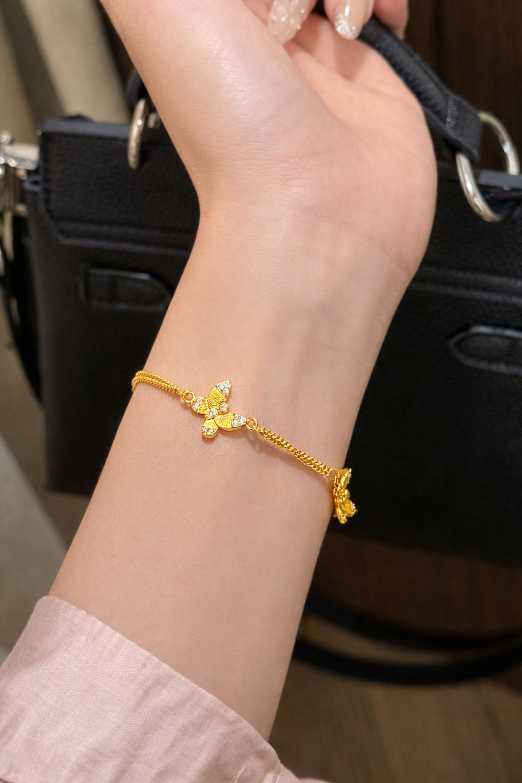 AG Collective Jewelry – Flutter Luxe Bracelet (Gold / Silver)