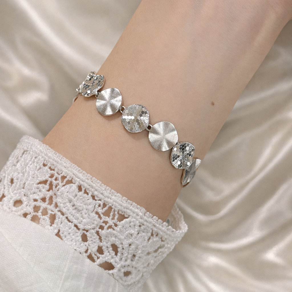 AG Collective Jewelry – Mosaic Lumière Bracelet (Gold / Silver)