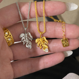 AG Collective Jewelry – Verdant Grace Leaf Necklace