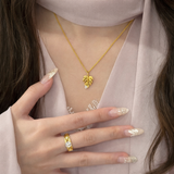 AG Collective Jewelry – Verdant Grace Leaf Necklace