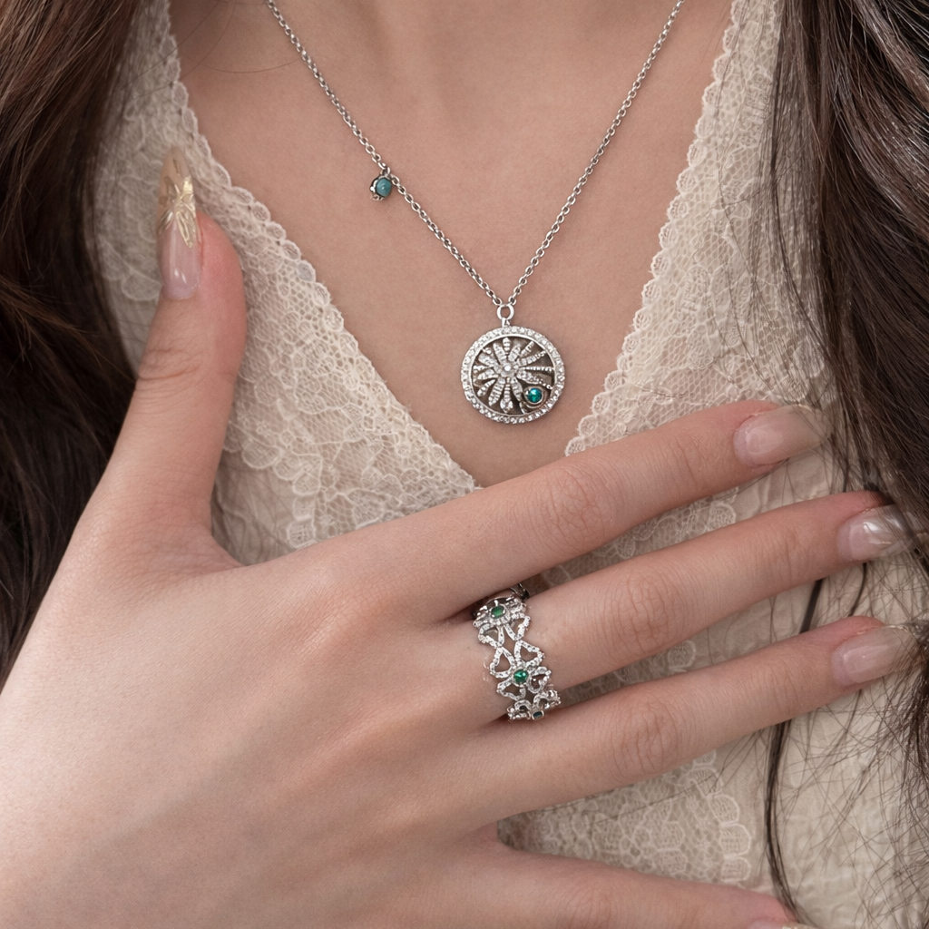 AG Collective Jewelry – Celestial Compass Necklace