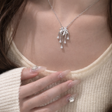 AG Collective Jewelry – Golden Bloom Cascade Necklace