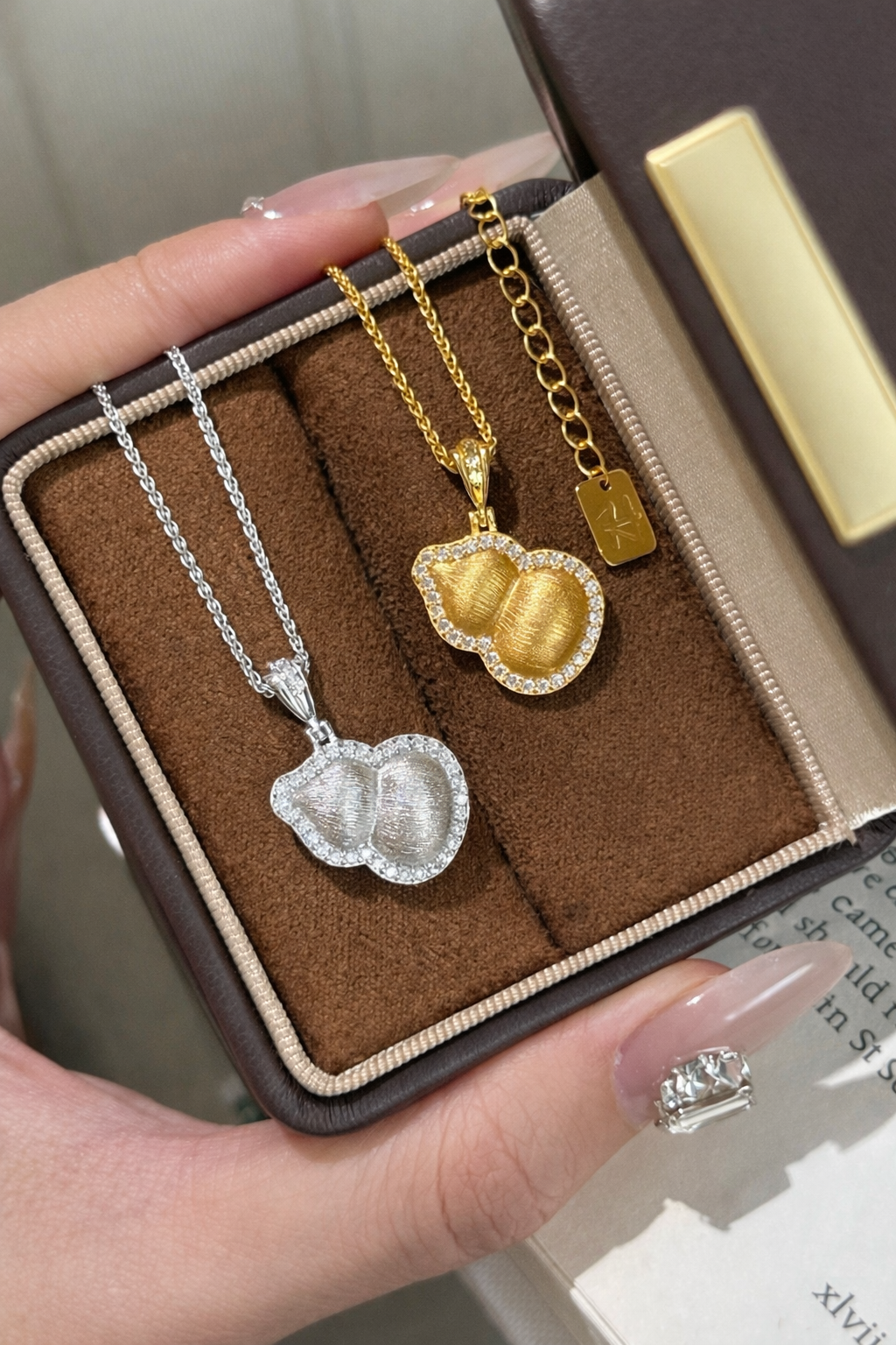 AG Collective Jewelry – Twin Heart Radiance Necklace
