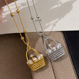 AG Collective Jewelry – Treasure Keepsake Basket Necklace