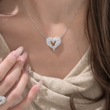 AG Collective Jewelry – Celestial Embrace Heart Necklace