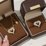 AG Collective Jewelry – Celestial Embrace Heart Necklace