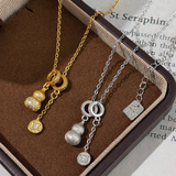 AG Collective Jewelry – Prosperity Gourd Trinity Necklace
