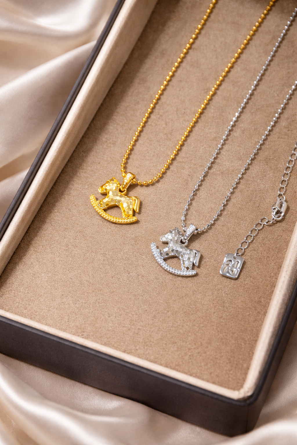 AG Collective Jewelry – Golden Heirloom Rocking Horse Necklace