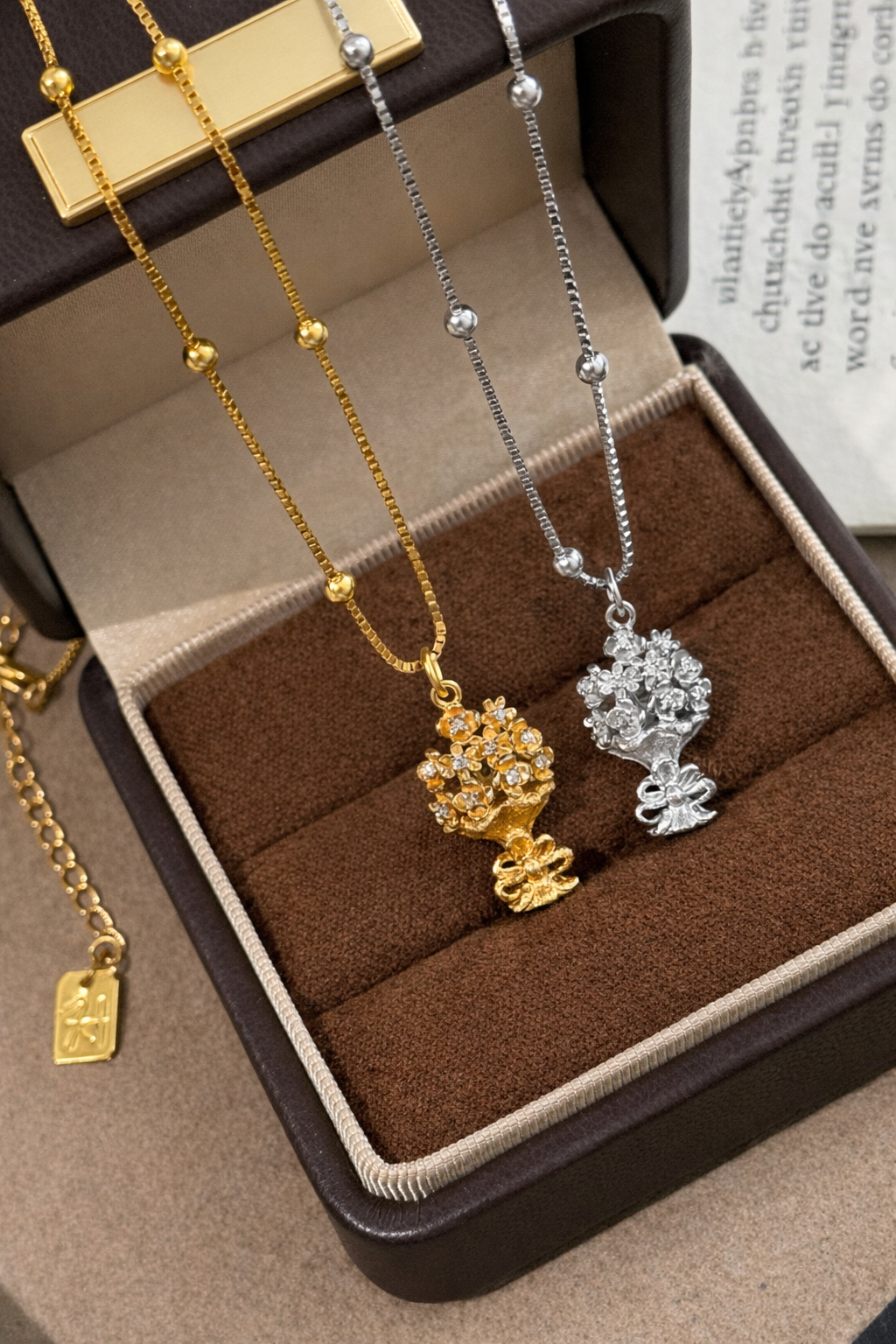 AG Collective Jewelry – Eternal Bloom Bouquet Necklace