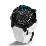 NSquare Propeller Automatic Limited Edition White Rubber Strap Men's Watch - N26.3