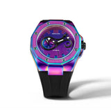 NSquare Snake King Iridescent Limited Edition Rubber Strap Men's Watch - N28.5