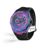 NSquare Snake King Iridescent Limited Edition Rubber Strap Men's Watch - N28.5