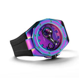 NSquare Snake King Iridescent Limited Edition Rubber Strap Men's Watch - N28.5