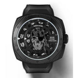 NSquare Nickpuck Black Rubber Strap Men's Watch - N29.2