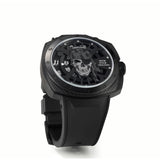 NSquare Nickpuck Black Rubber Strap Men's Watch - N29.2