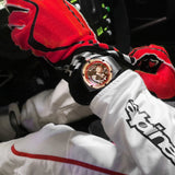 NSquare Racermatic Black Rubber Strap Men's Watch - N38.3