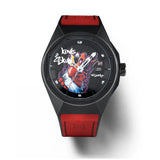 NSquare King Skull Limited Edition Leather with Rubber Strap Men's Watch - N43.1