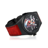 NSquare King Skull Limited Edition Leather with Rubber Strap Men's Watch - N43.1