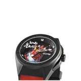 NSquare King Skull Limited Edition Leather with Rubber Strap Men's Watch - N43.1