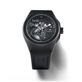 NSquare King Skull Limited Edition Leather with Rubber Strap Men's Watch - N43.2