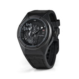 NSquare King Skull Limited Edition Leather with Rubber Strap Men's Watch - N43.2