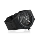 NSquare King Skull Limited Edition Leather with Rubber Strap Men's Watch - N43.2