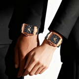 NSquare Gale Chaser Black Silicone Strap Men's Watch - N47.2