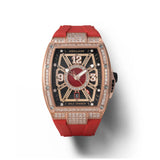 NSquare Gale Chaser Red Silicone Strap Men's Watch - N47.5