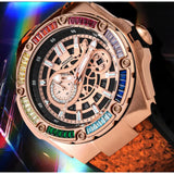 NSquare Snake Embossing Premium Rubber Strap Men's Watch - N51.9