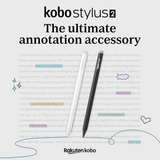 Kobo Stylus 2 Write Notes & Make Highlights White Sage eReader N605-AC-WH-S-PN