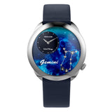 NSquare Astral Gemini Blue Leather Men's Watch - N64.3