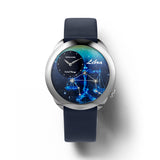 NSquare Astral Libra Blue Leather Men's Watch - N64.7