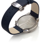 NSquare Astral Libra Blue Leather Men's Watch - N64.7