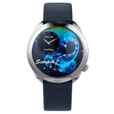 NSquare Astral Scorpio Blue Leather Men's Watch - N64.8