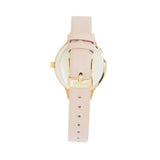 Natbyj Serendipity Pink Leather Strap Women Watch NAT0507