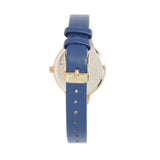 Natbyj First Love Blue Dial Leather Strap Women Watch NAT0602