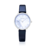 Natbyj Freedom Black Leather Strap Women Watch NAT0701