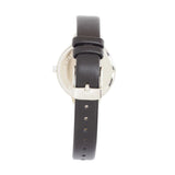 Natbyj Freedom Black Leather Strap Women Watch NAT0701