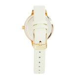 Natbyj Unity Cream Leather Strap Women Watch NAT0805