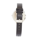 Natbyj Stargaze White Dial Black Leather Strap Women Watch NAT0901