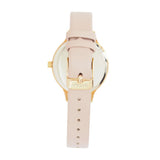 Natbyj Stargaze Pink Leather Strap Women Watch NAT0907